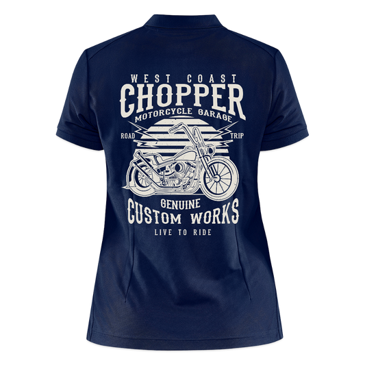 CRAFT Core Unify damespolo - navy gemêleerd