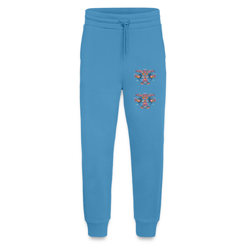 Organic relaxed joggingbroek made in EU -  Sol Blue