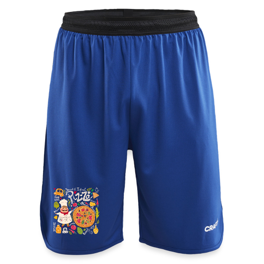 CRAFT Progress kinder-basketbalshorts - koningsblauw