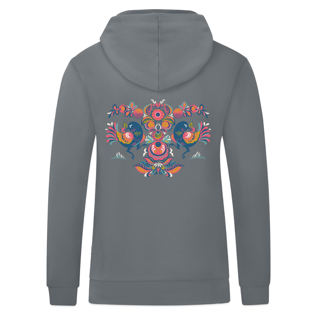 JAKO Ziphoodie Organic - grijs