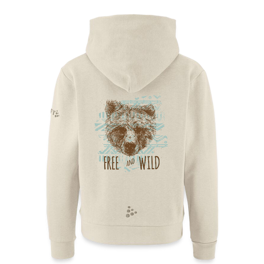 CRAFT Community 2.0 tieners hoodie - beige