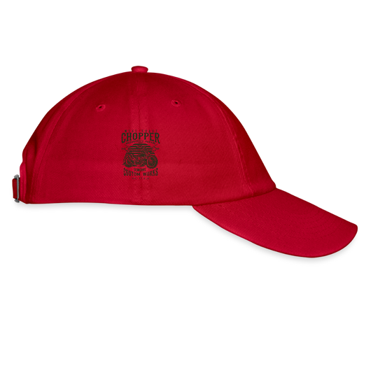 Baseballcap - klassiek rood