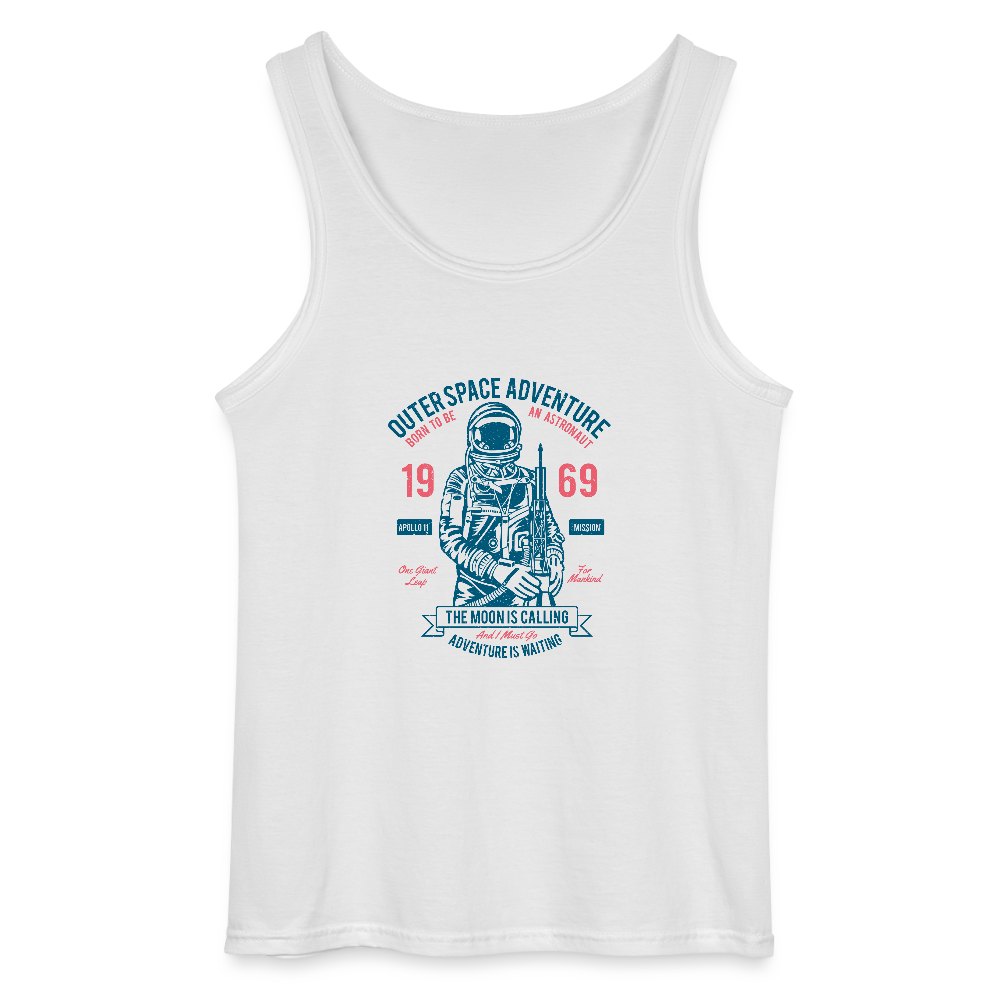 Gildan mannen tanktop - wit