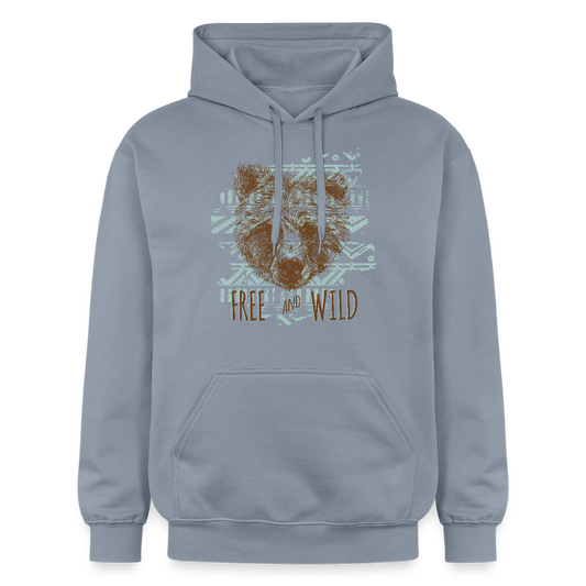 Gildan uniseks Softstyle® Midweight hoodie - blauw