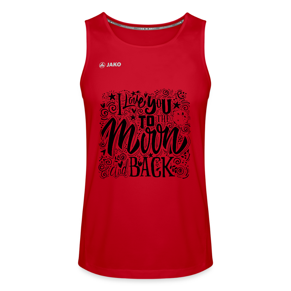 JAKO Mannen tanktop Run 2.0 - rood
