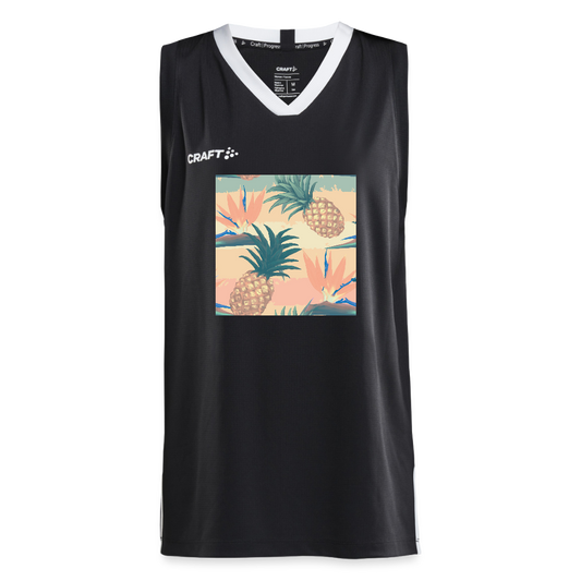 CRAFT Progress teenager basketbalshirt - zwart