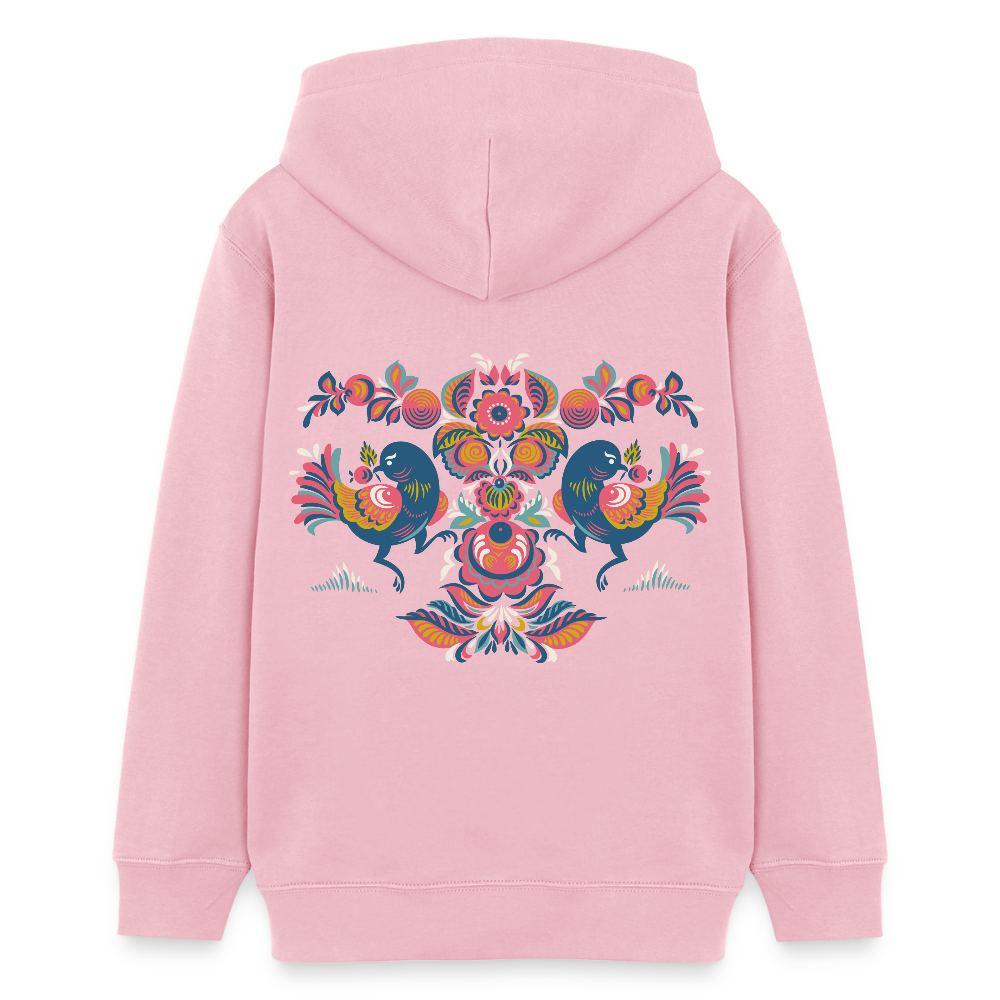 Stanley/Stella Tiener bio-hoodie Mini Cruiser - lichtroze