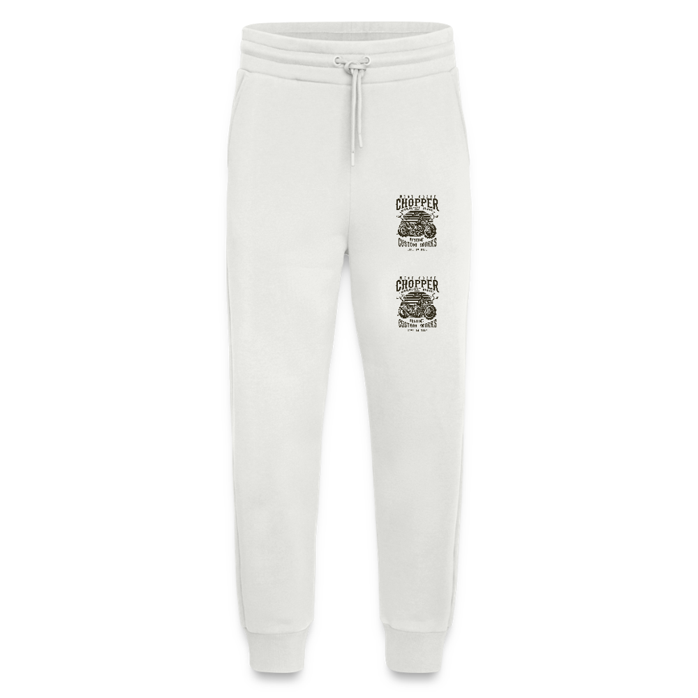 Organic relaxed joggingbroek made in EU - OFF WHITE