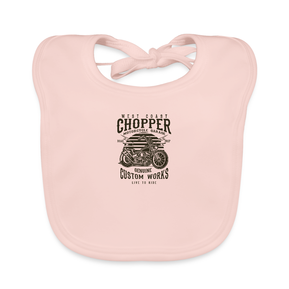 Bio-slabbetje voor baby's - roze