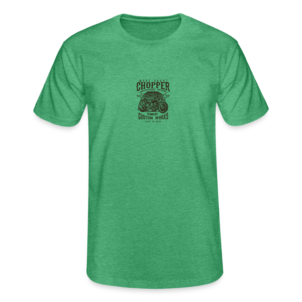 Mannen T-shirt van Fruit of the Loom - heather groen