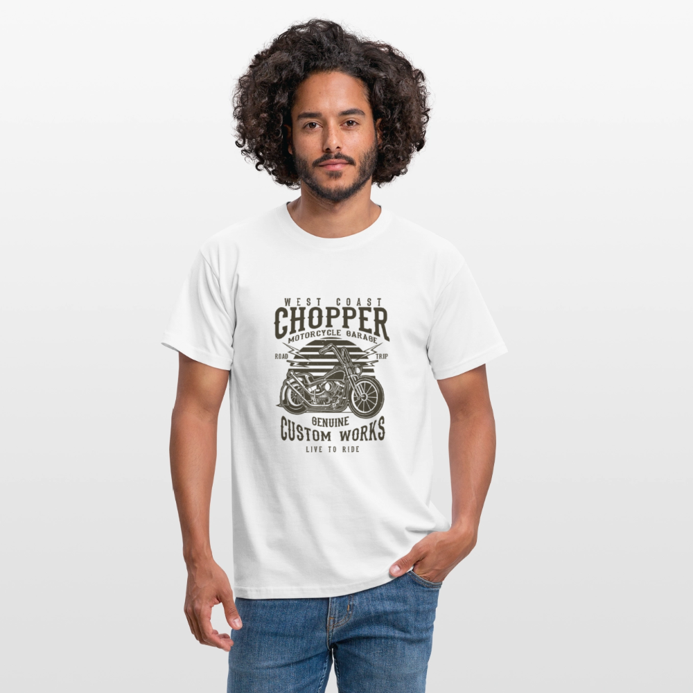 Mannen T-shirt - wit