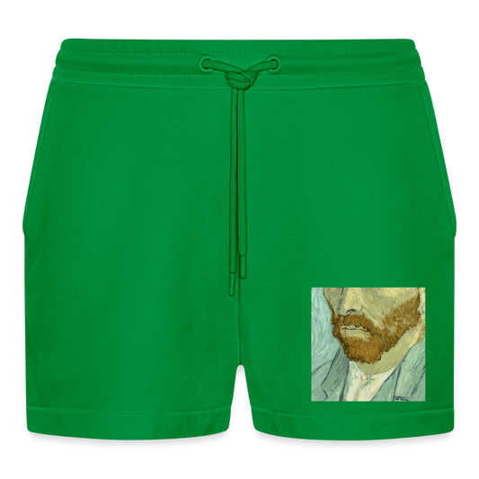 Organic relaxed cropped shorts made in EU - City Green