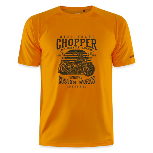 CRAFT Core Unify training-T-shirt - licht oranje