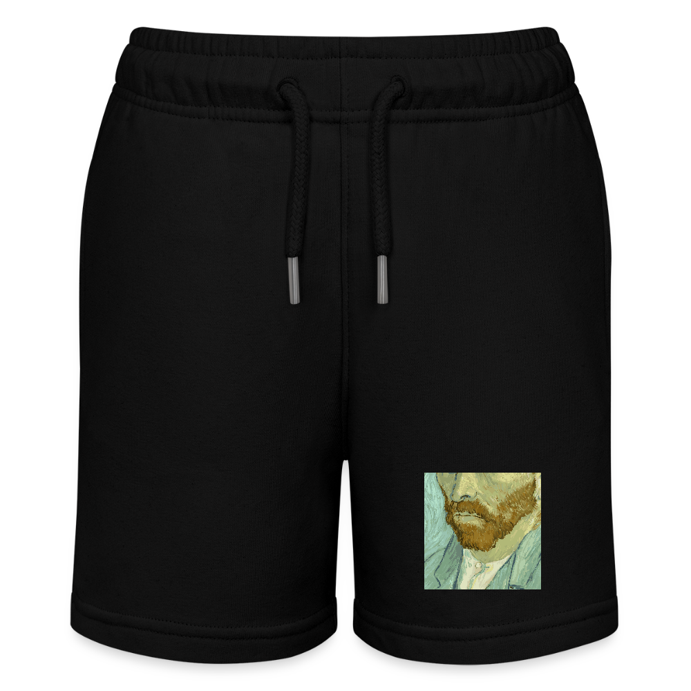 Stanley/Stella teenager bio-joggingshorts MINI BOLTER - zwart