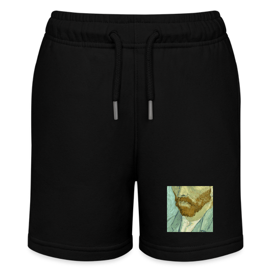 Stanley/Stella teenager bio-joggingshorts MINI BOLTER - zwart