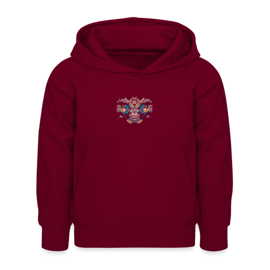 Kinderhoodie - bordeaux