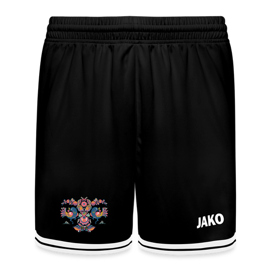 JAKO Kinderbasketbalshort Center 2.0 - zwart/wit