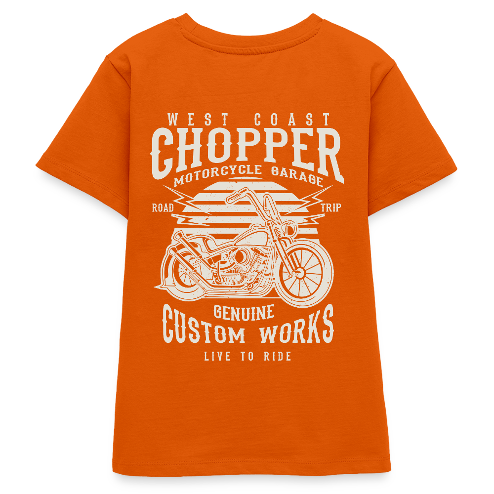 Teenager Premium T-shirt - oranje 