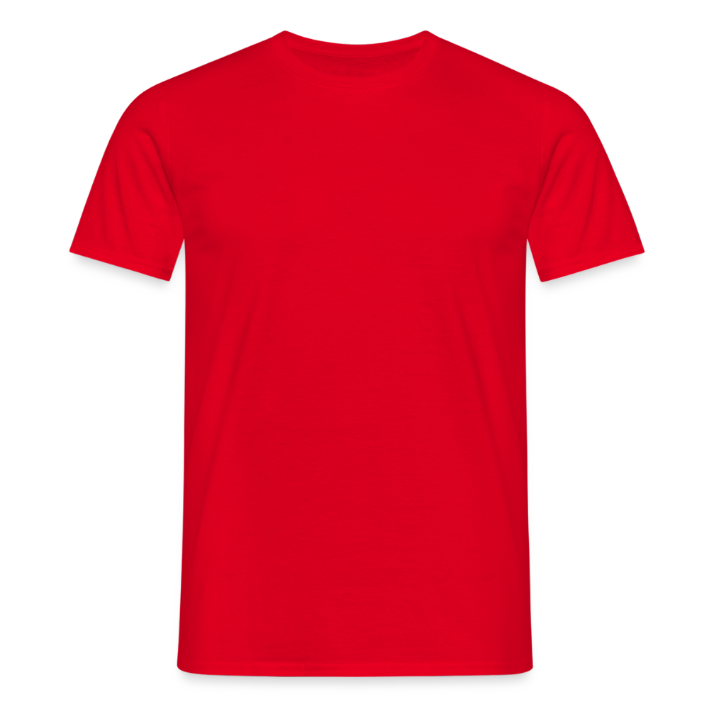 Mannen T-shirt - rood