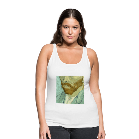 Vrouwen Premium tank top - wit