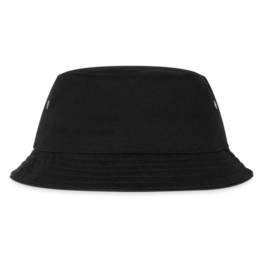 Kinder bucket hat - zwart