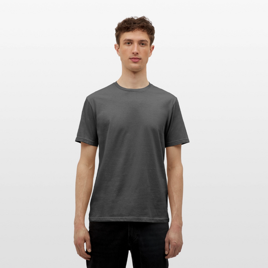 Mannen T-shirt - houtskool