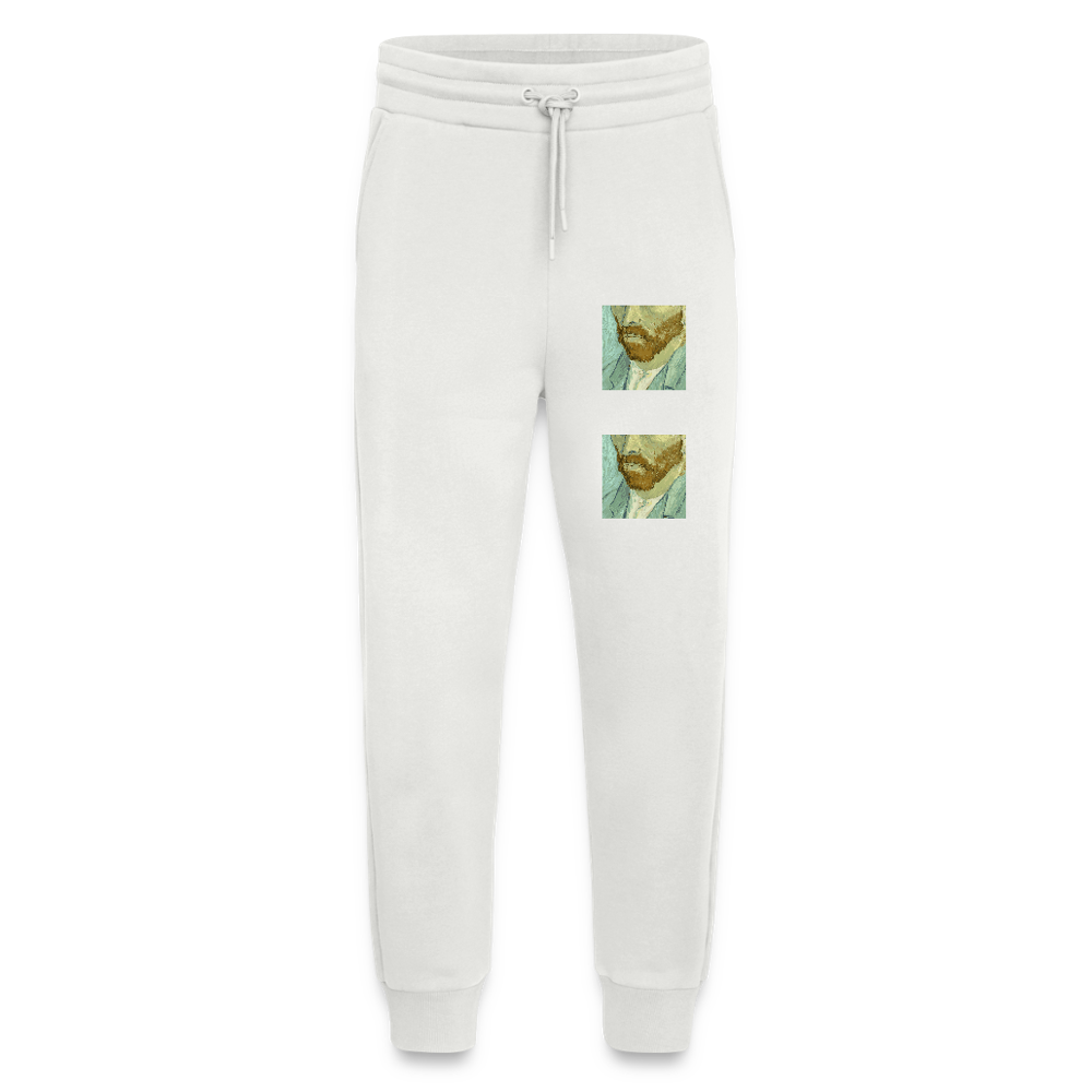 Organic relaxed joggingbroek made in EU - OFF WHITE