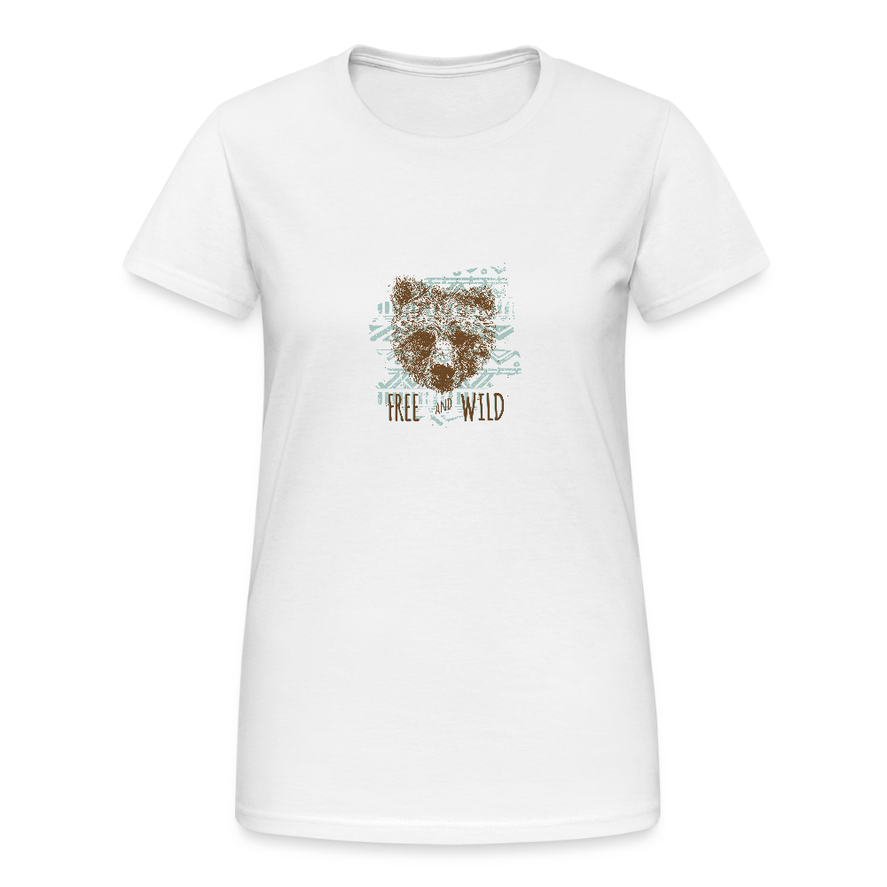 Vrouwen Gildan Heavy T-shirt - wit