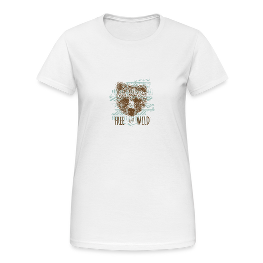 Vrouwen Gildan Heavy T-shirt - wit