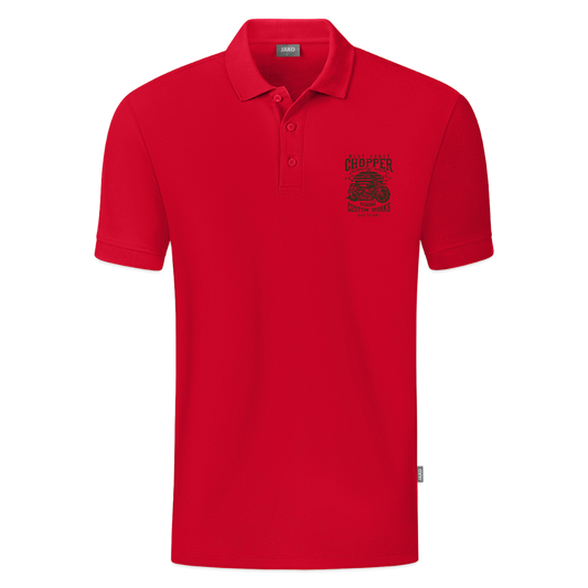 JAKO Mannen Polo Organic - rood