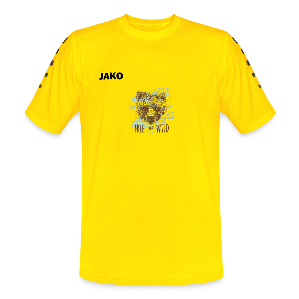 JAKO shirt met korte mouwen Team - geel