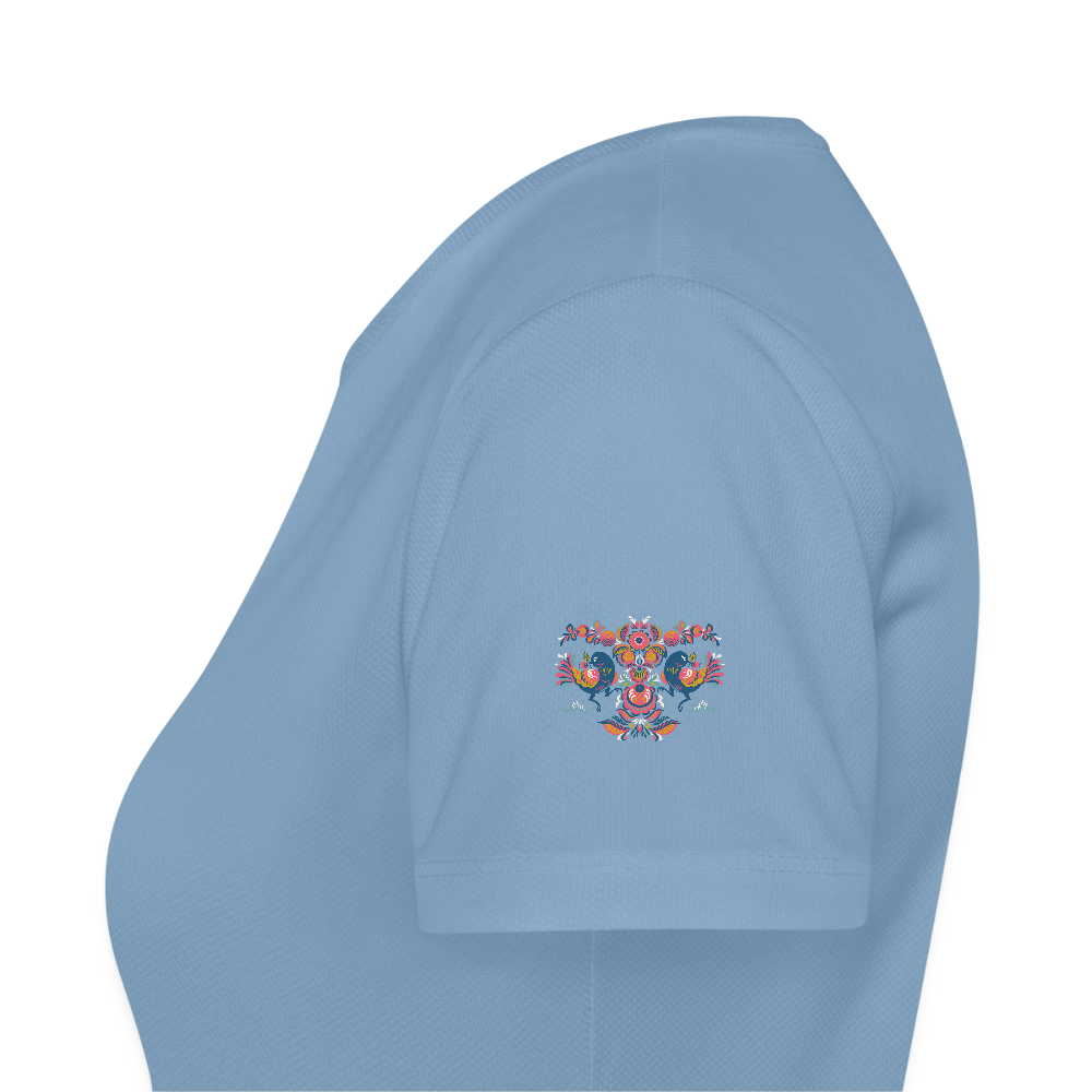 Vrouwen T-shirt ademend actief - hemelsblauw