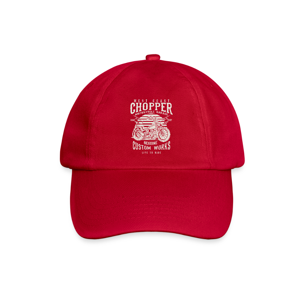 Baseballcap - klassiek rood
