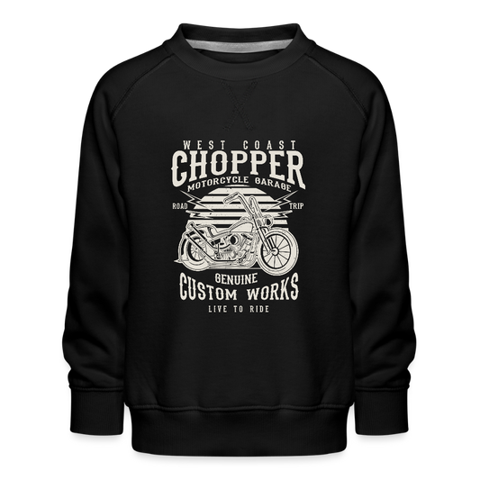 Kinderen premium sweater - zwart