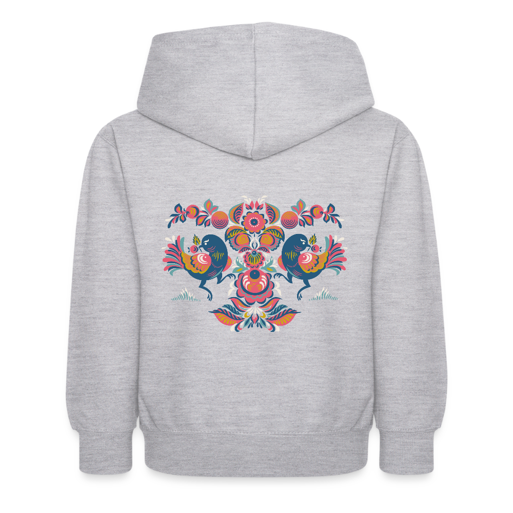Kinderhoodie - lichtgrijs gemêleerd