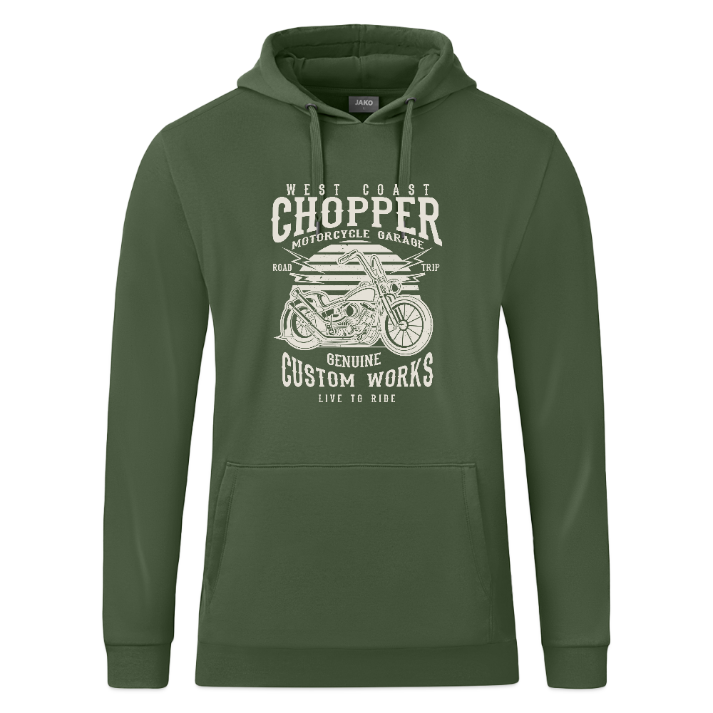 JAKO Hoodie Organic - dennengroen