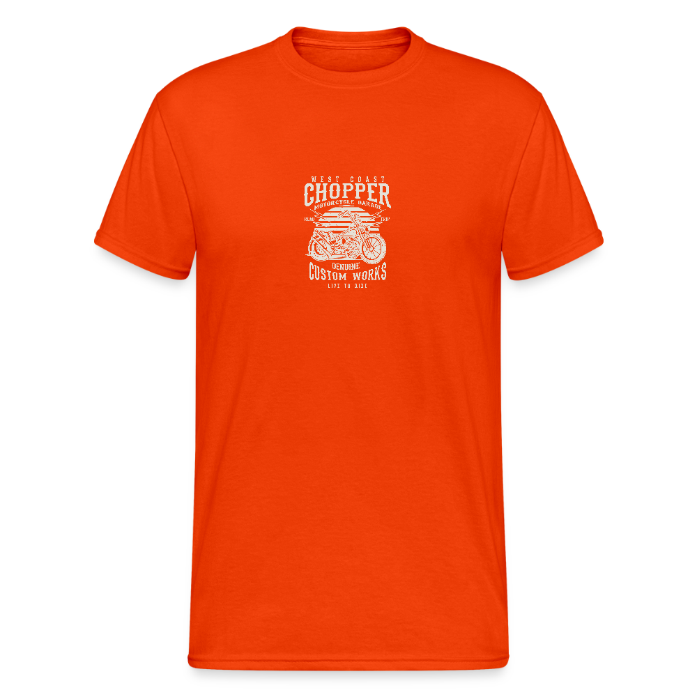 Mannen Gildan Heavy T-shirt - oranje