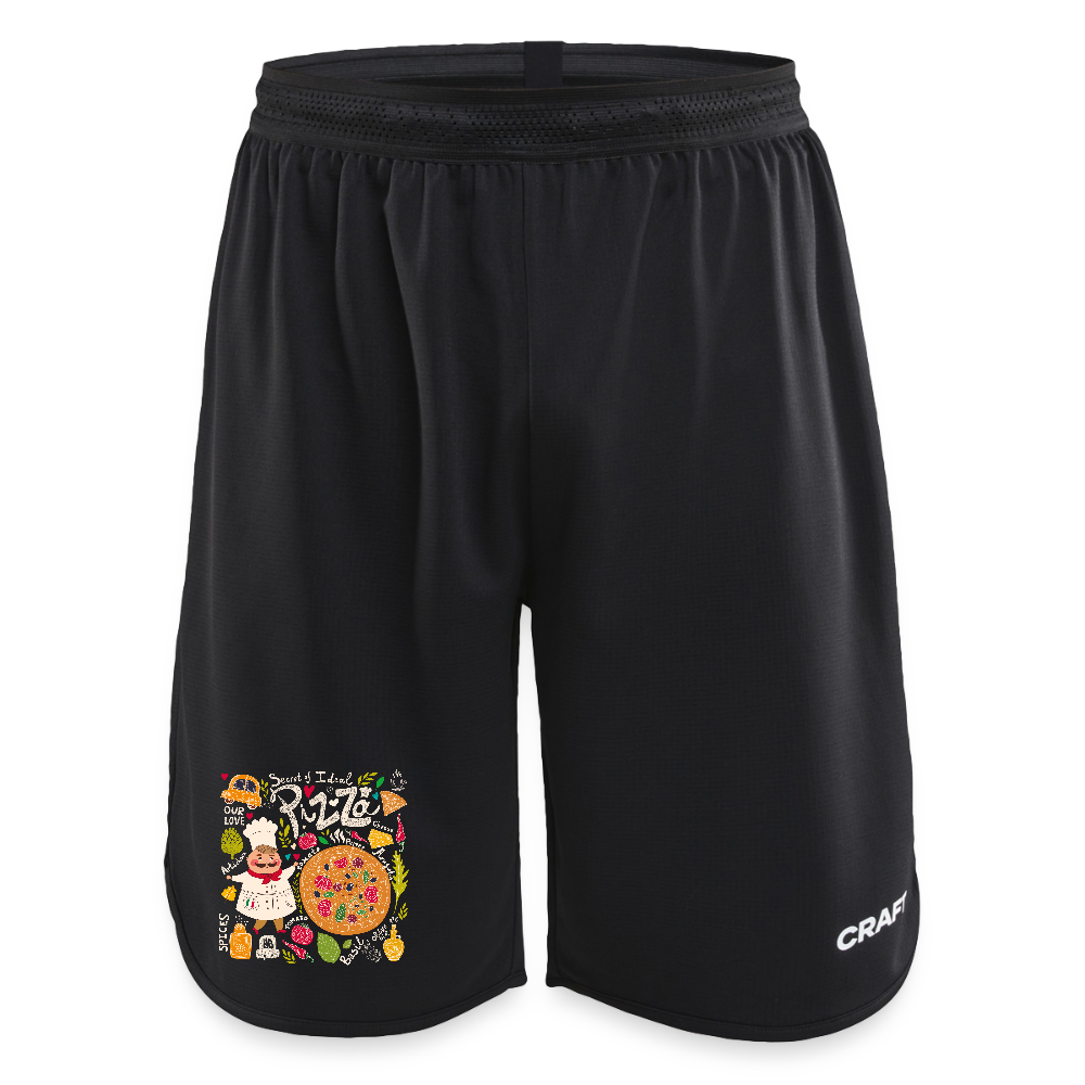 CRAFT Progress kinder-basketbalshorts - zwart