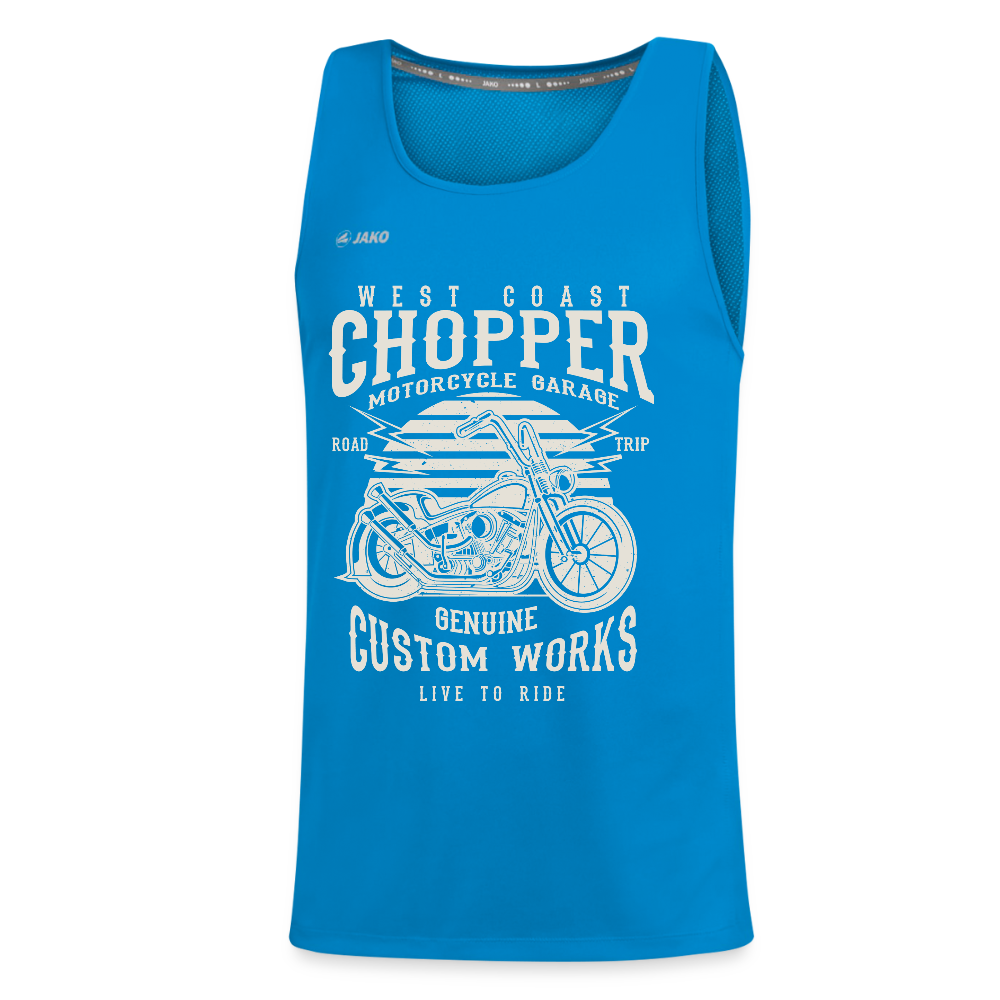 JAKO Kindertanktop Run 2.0 - saffierblauw