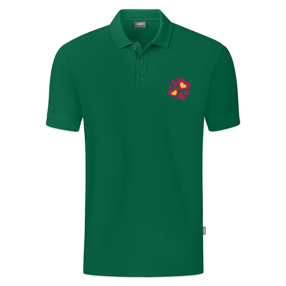 JAKO Mannen Polo Organic - kelly groen
