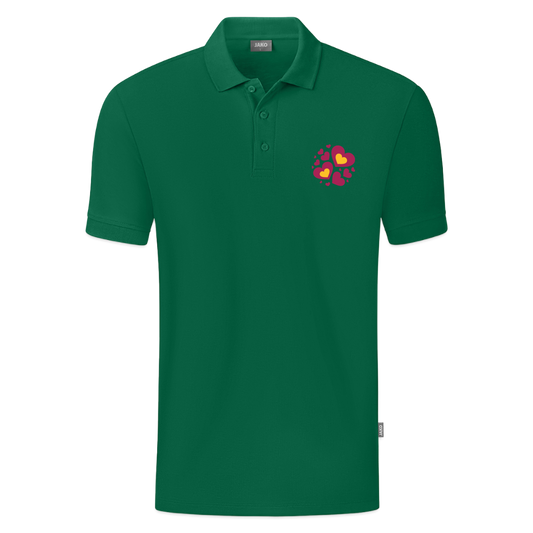 JAKO Mannen Polo Organic - kelly groen