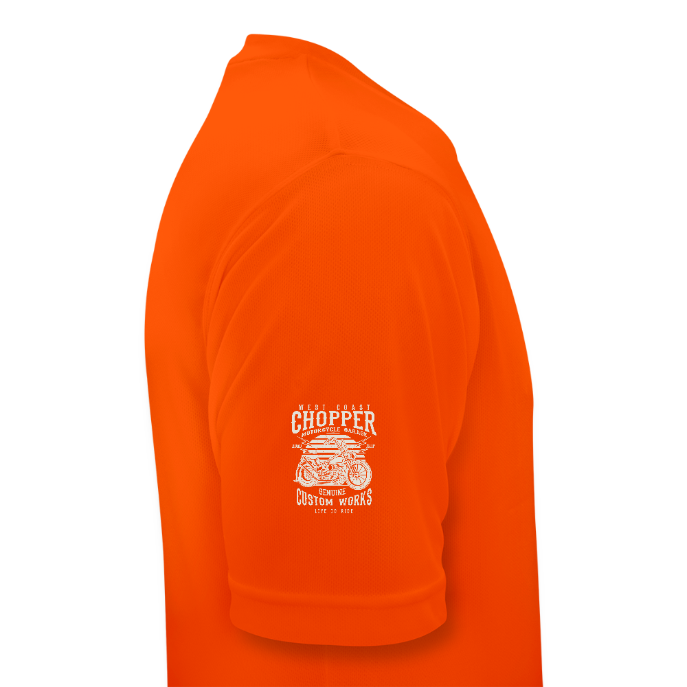 Mannen T-shirt ademend actief - neonoranje