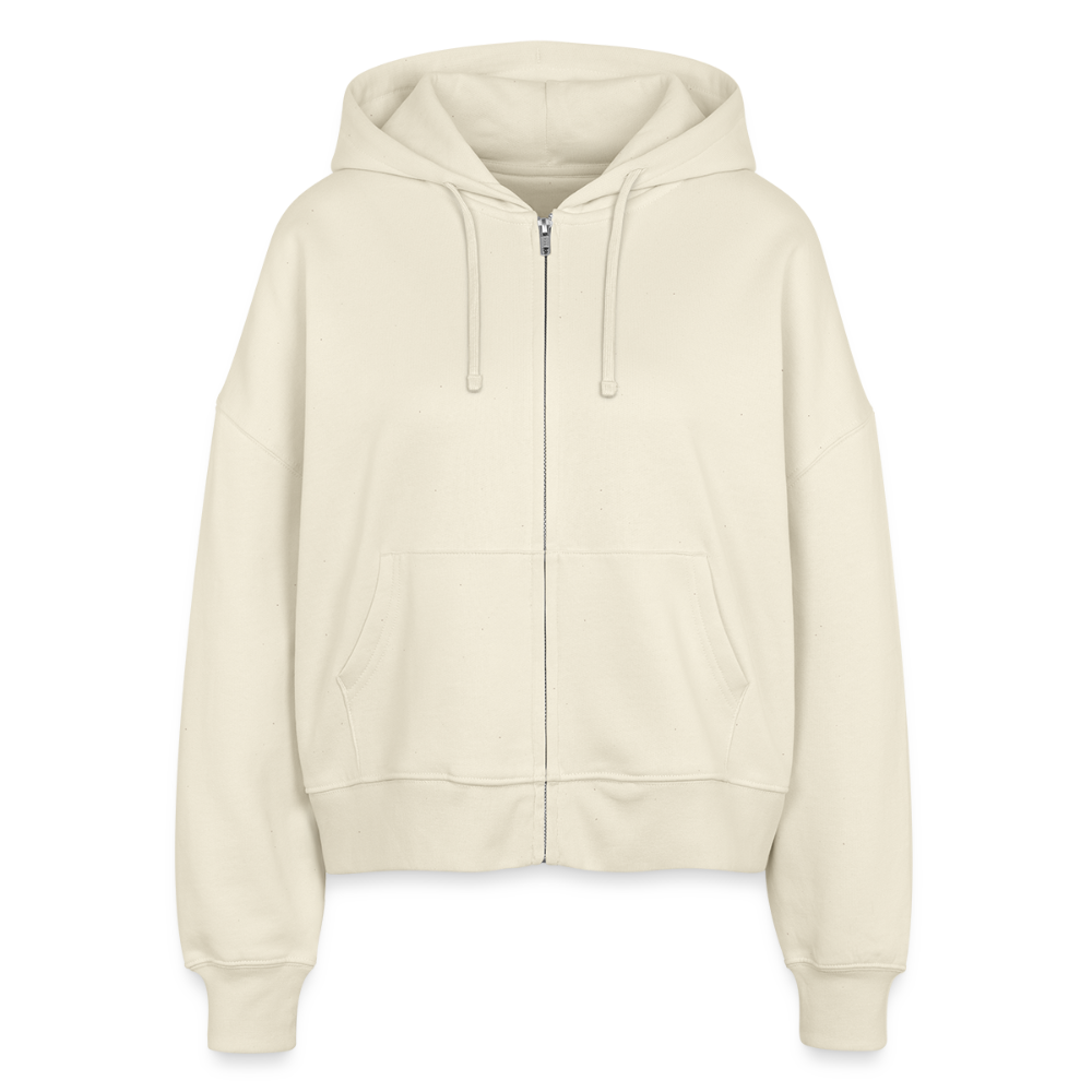 Stanley/Stella Vrouwen bio-ziphoodie Ida - witgrijs