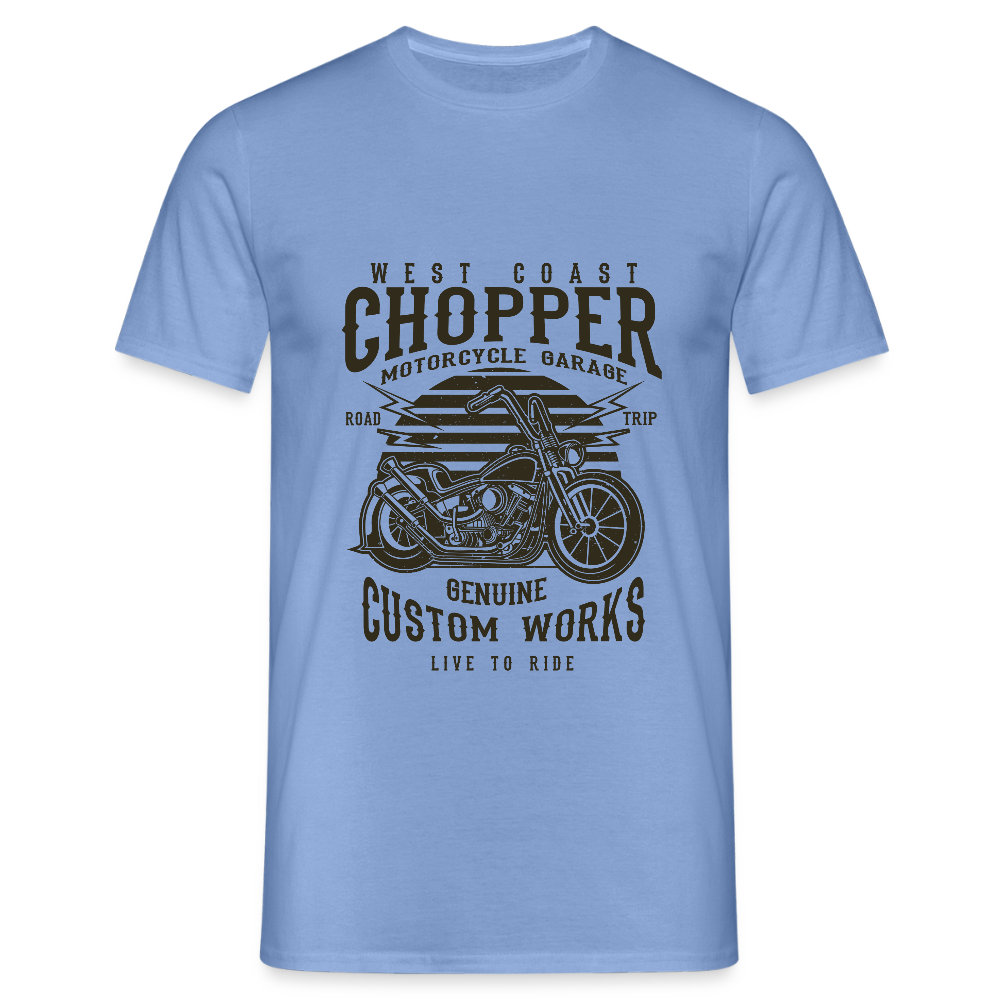 Mannen T-shirt - carolina blue
