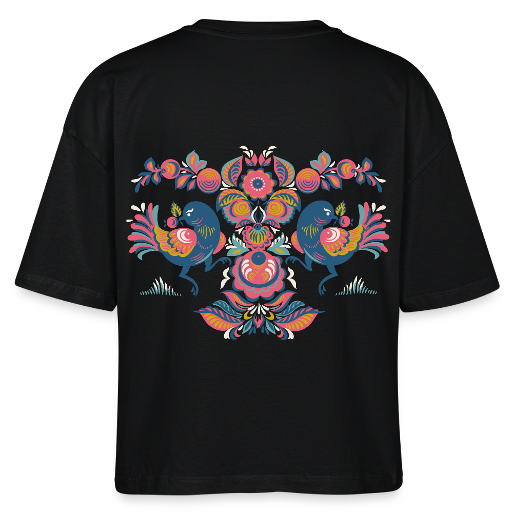 Stanley/Stella Vrouwen Boxy bio-T-shirt Nova - zwart