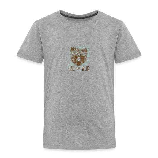 Kinderen Premium T-shirt - grijs gemêleerd