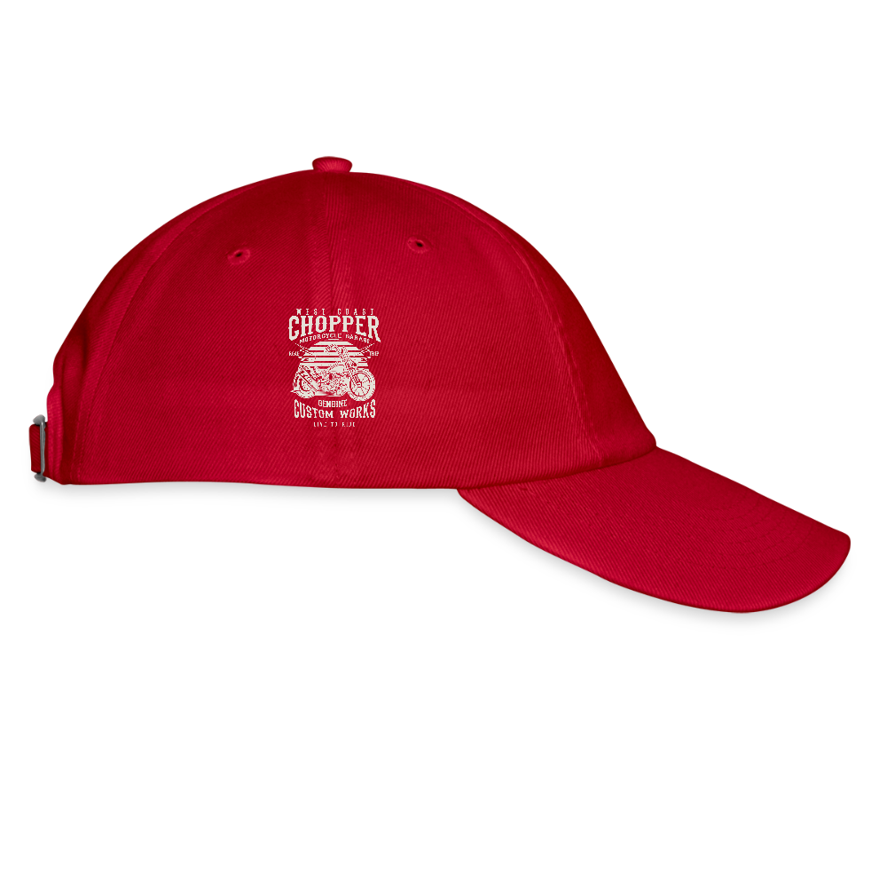 Baseballcap - klassiek rood