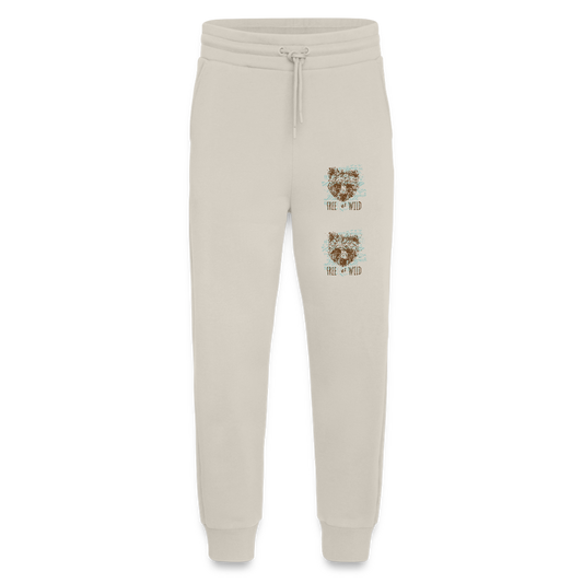 Organic relaxed joggingbroek made in EU - WARM CLAY