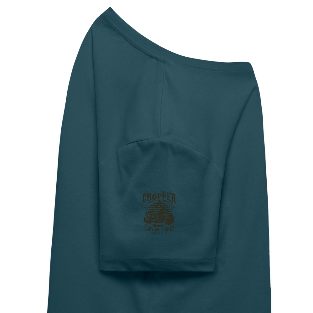 Stanley/Stella Relaxed vrouwen bio-T-shirt met ronde hals SERENA - donker petrol