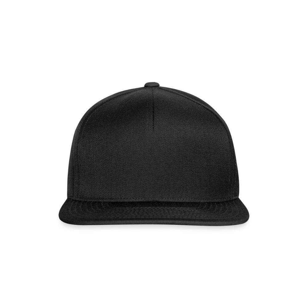 Snapback cap - zwart/zwart